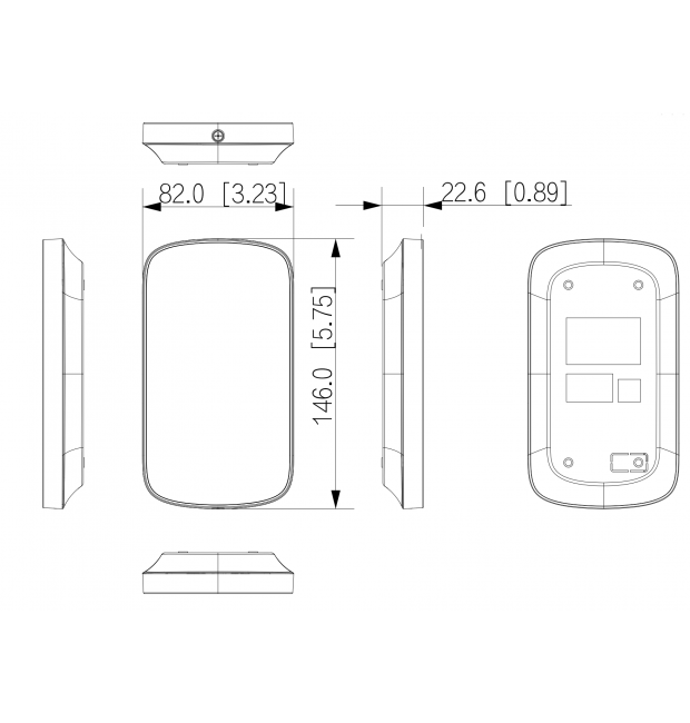 Tastiera Smart Touch RFID 868 MHz miniatura 5