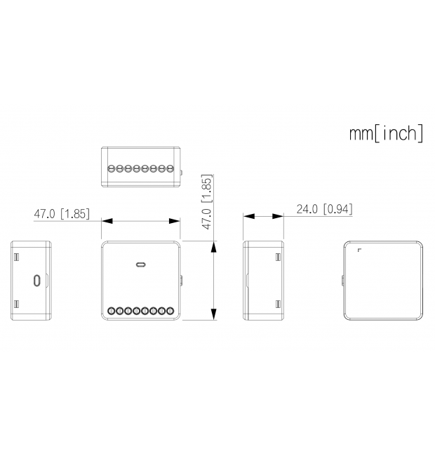 Relè Wireless 230V 2 Canali Interbloccato miniatura 5